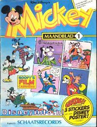 Front cover: Mickey Mouse - Maandblad - 1983-01