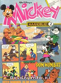 Front cover: Mickey Mouse - Maandblad - 1983-02