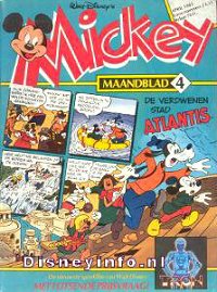 Front cover: Mickey Mouse - Maandblad - 1983-04