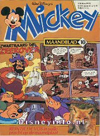 Front cover: Mickey Mouse - Maandblad - 1983-10