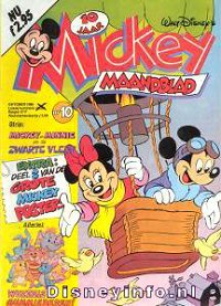 Front cover: Mickey Mouse - Maandblad - 1986-10