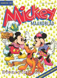 Front cover: Mickey Mouse - Maandblad - 1988-12