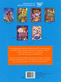 Back cover: Disney Vakantie Doeboek