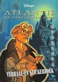 Front cover: Lees En Stickerboek - Ik Lees En Vervolledig - Atlantis