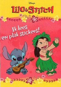 Front cover: Lees En Stickerboek - Ik Lees En Vervolledig - Lilo En Stitch 1