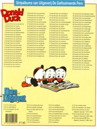 Back cover: Donald Duck Als Schipper