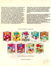 Back cover: Donald Duck Als Nachtwaker