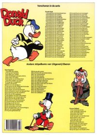 Back cover: Donald Duck Als Brandweerman