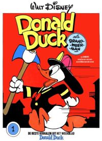 Front cover: Donald Duck Als Brandweerman