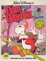 Front cover: Oom Dagobert 23: In Het Eiland Der Verstening