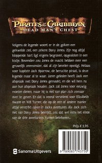 Back cover: Pirates Of The Caribbean - De Dodemanskist