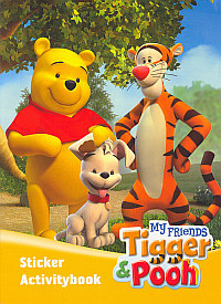 Front cover: Sticker Activitybook: My Friends Tigger & Pooh