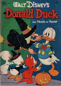 Front cover: Donald Duck: In Trick Or Treat