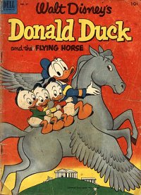 Front cover: Donald Duck: And The Flying Horse