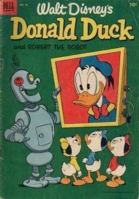 Front cover: Donald Duck: And Robert The Robot