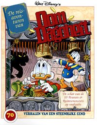 Front cover: Oom Dagobert 70: De Reisavonturen van Oom Dagobert (De Schat van de 10 Avatars & Ruimtemonsters 