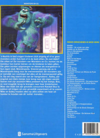 Back cover: Monsters En Co.