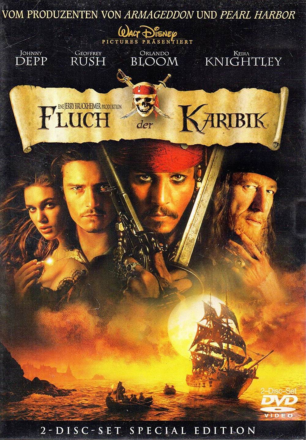 Fluch der Karibik 4011846015987 Disney DVD Database