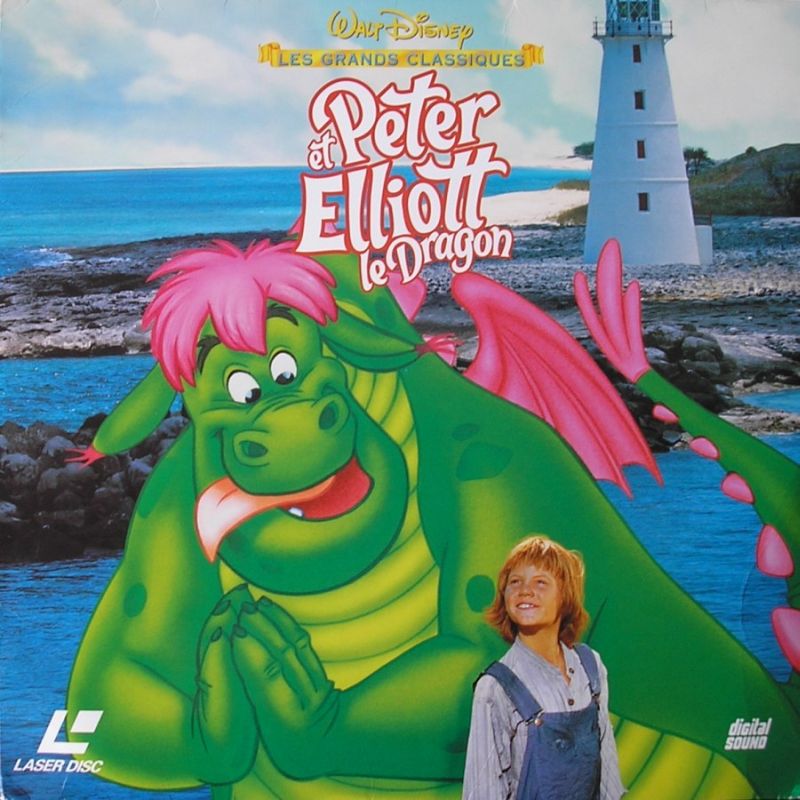 Peter Et Elliott Le Dragon - 22/0010 - 3459370600100- Disney LaserDisc ...